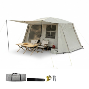 Family Cabin Tent - Canvas Lodge Style